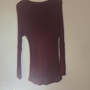Tommy Bahama Deep Burgundy Knit Top sweater